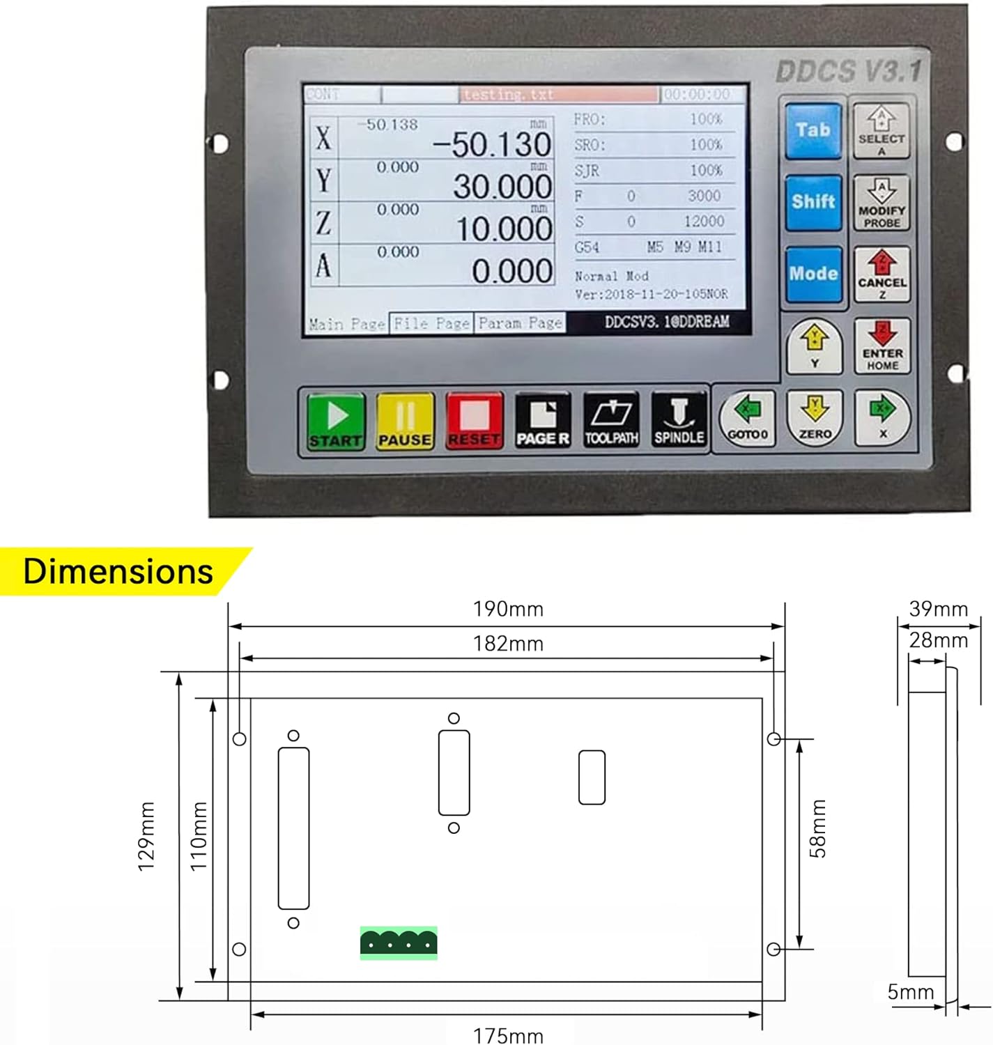 CNC  motion controller DDCS V3.1