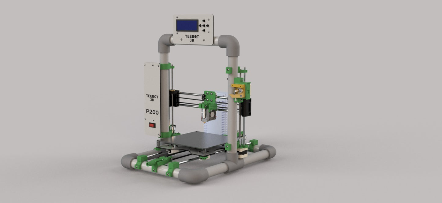 TeeBot3D P200 Fully Assembled