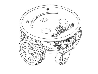 2 Wheel Bluetooth Arduino robot